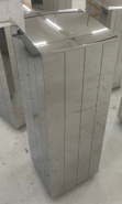 STAINLESS MIRROR PLINTH