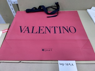 紙袋63㎝（ZP08ABAGWMA）(赤色ベース黒ロゴ）