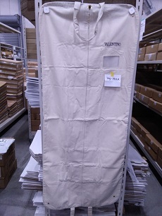 ガ－メントバッグ 140cm Donna&UOMO(ZP08E140COV)（黒色ロゴ）