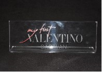 My First Valentinoプレート