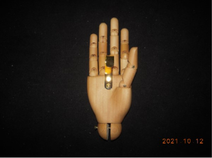 オークカラー右手フック付き