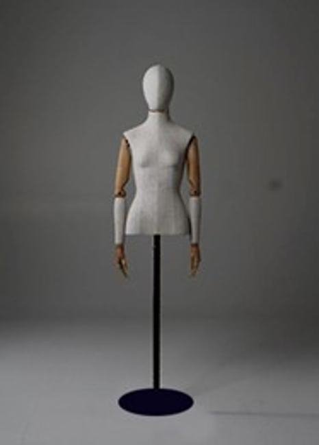 DONNAトルソー　WOMAN BUST Black metal details　※OUTLET用