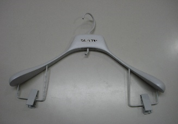 DONNA_BOTTOMSグレーハンガー(丸フック)
