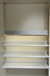 壁掛棚シングル4段