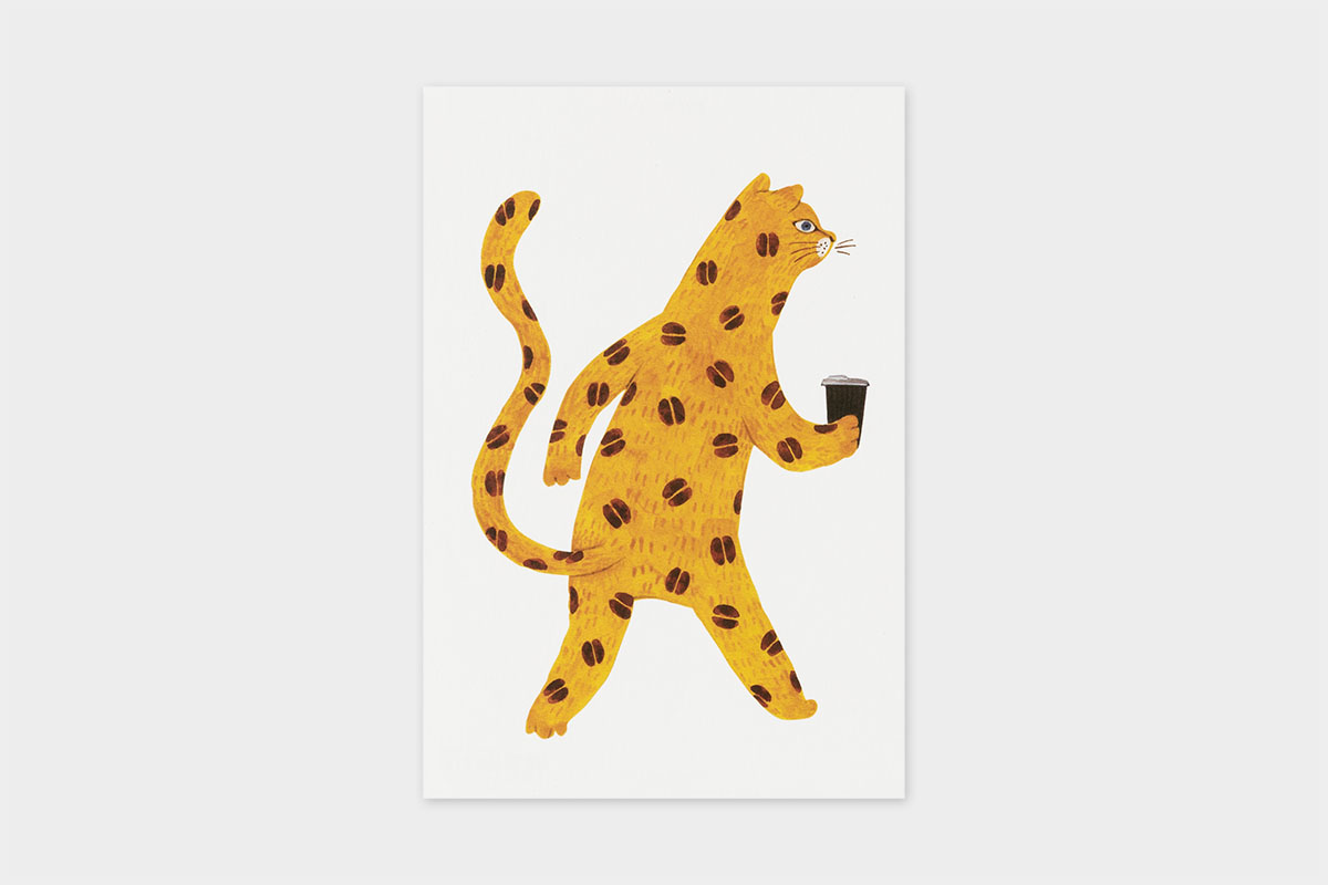 anriartwork 「チーター」 ポストカード