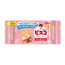 グリコ ビスコミニパックいちご