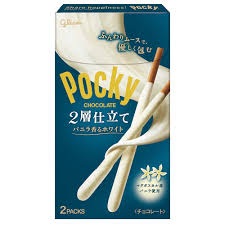 特注品：グリコ ポッキー2層仕立てバニラ香るホワイト