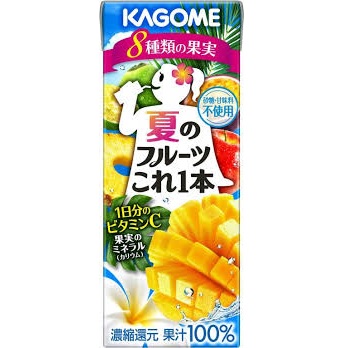 特注品：カゴメ 夏のフルーツコレ一本マンゴー&パッションF