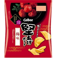 特注品：カルビー 堅あげポテト梅味
