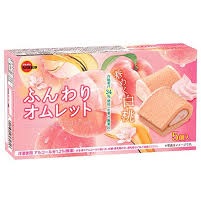 特注品：ブルボン ふんわりオムレット春めく白桃