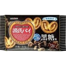 特注品：三立製菓 源氏パイ塩黒糖味