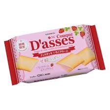 特注品：三立製菓 クックダッセいちごクリーム