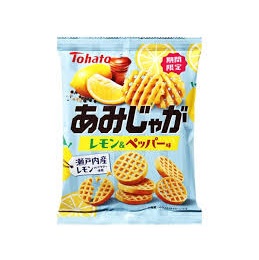 特注品：東ハト あみじゃがレモン&ペッパー味