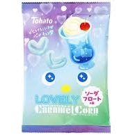 特注品：東ハト LOVELYキャラメルコーン ソーダフロート味