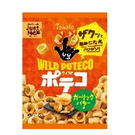 東ハト ワイルドポテコガーリックバター味