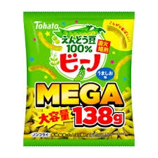 特注品：東ハト MEGA大容量ビーノうましお味