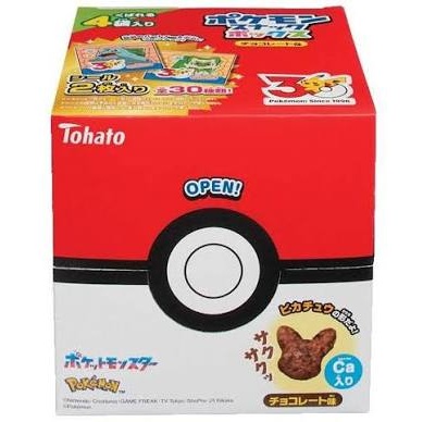 特注品：東ハト ポケモンスナックボックスチョコレート味
