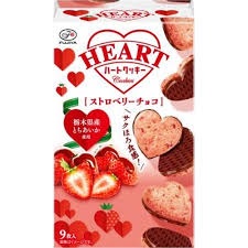 特注品：不二家 ハートクッキー(ストロベリーチョコ)