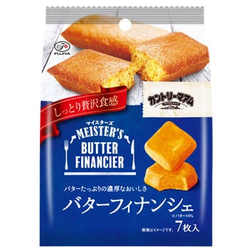 特注品：不二家 カントリーマアムマイスターズバターフィナンシェ