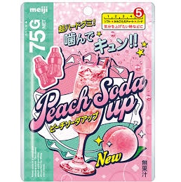 明治 ピーチソーダアップ