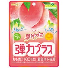 特注品：明治 果汁グミ弾力プラスもも