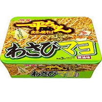 特注品：明星 一平チャン焼そばわさびマヨ醤油味