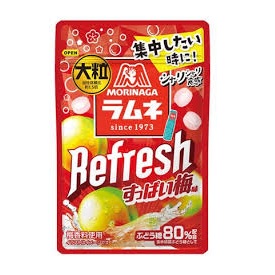 森永製菓 大粒ラムネRefreshスッパイ梅