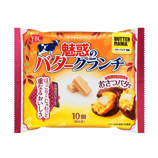 特注品：YBC 魅惑のバタークランチおさつバター味