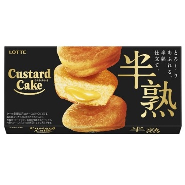 ロッテ 半熟カスタードケーキ