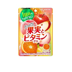 ロッテ たっぷり果実とビタミングミ