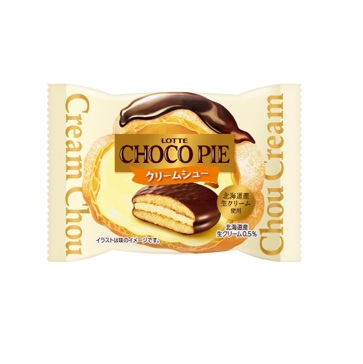 特注品：ロッテ チョコパイクリームシュー個売り