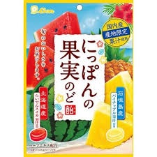 特注品：ライオン ニッポンノ果実ノド飴パイナップルトスイカ