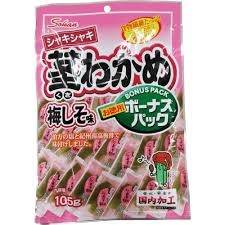 特注品：壮関 茎わかめ梅しそ味ボーナスパック