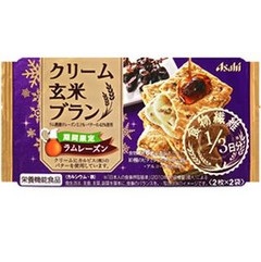 アサヒF クリーム玄米ブランレーズンバター