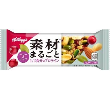 特注品：ケロッグ 素材マルゴトプロテインバーベリー&ナッツ
