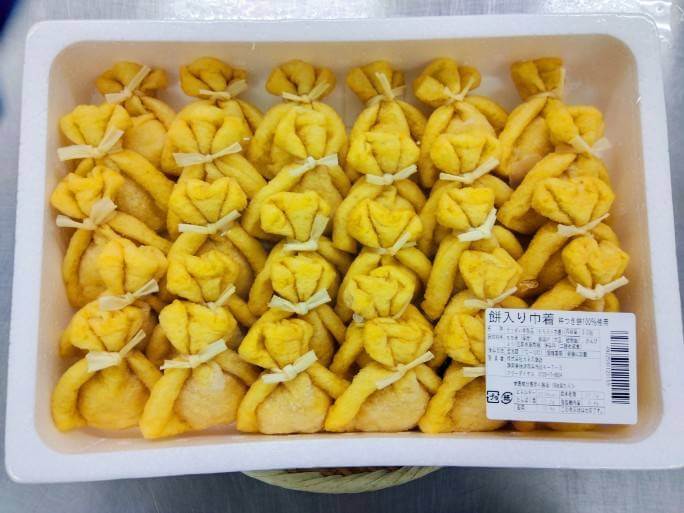 冷凍 餅巾着（モチキンチャク）