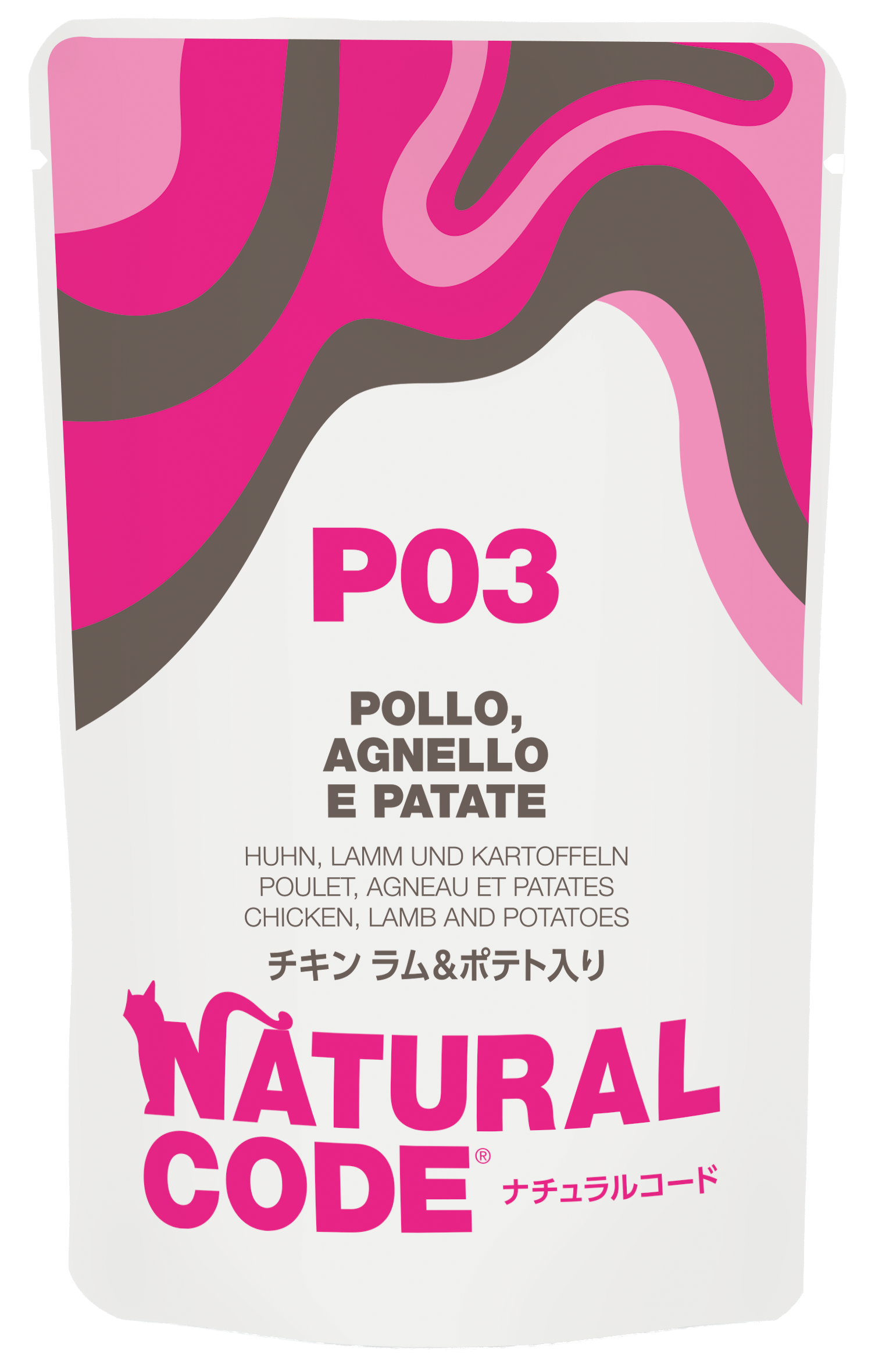 ＮＣＰ３　チキン　ラム＆ポテト入りパウチタイプ