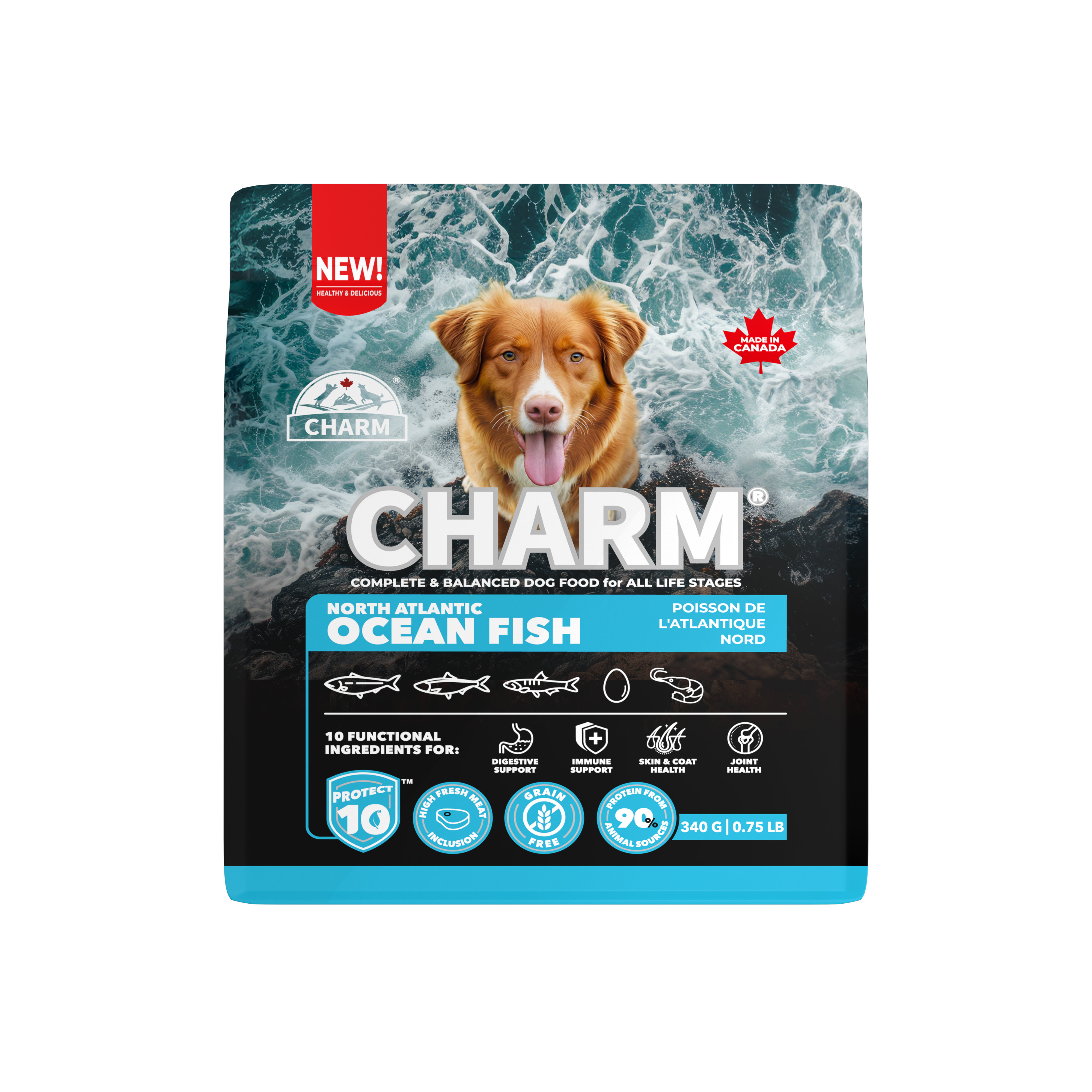 チャーム　ノース・アトランティック・オーシャン・フィッシュ　ドッグフード