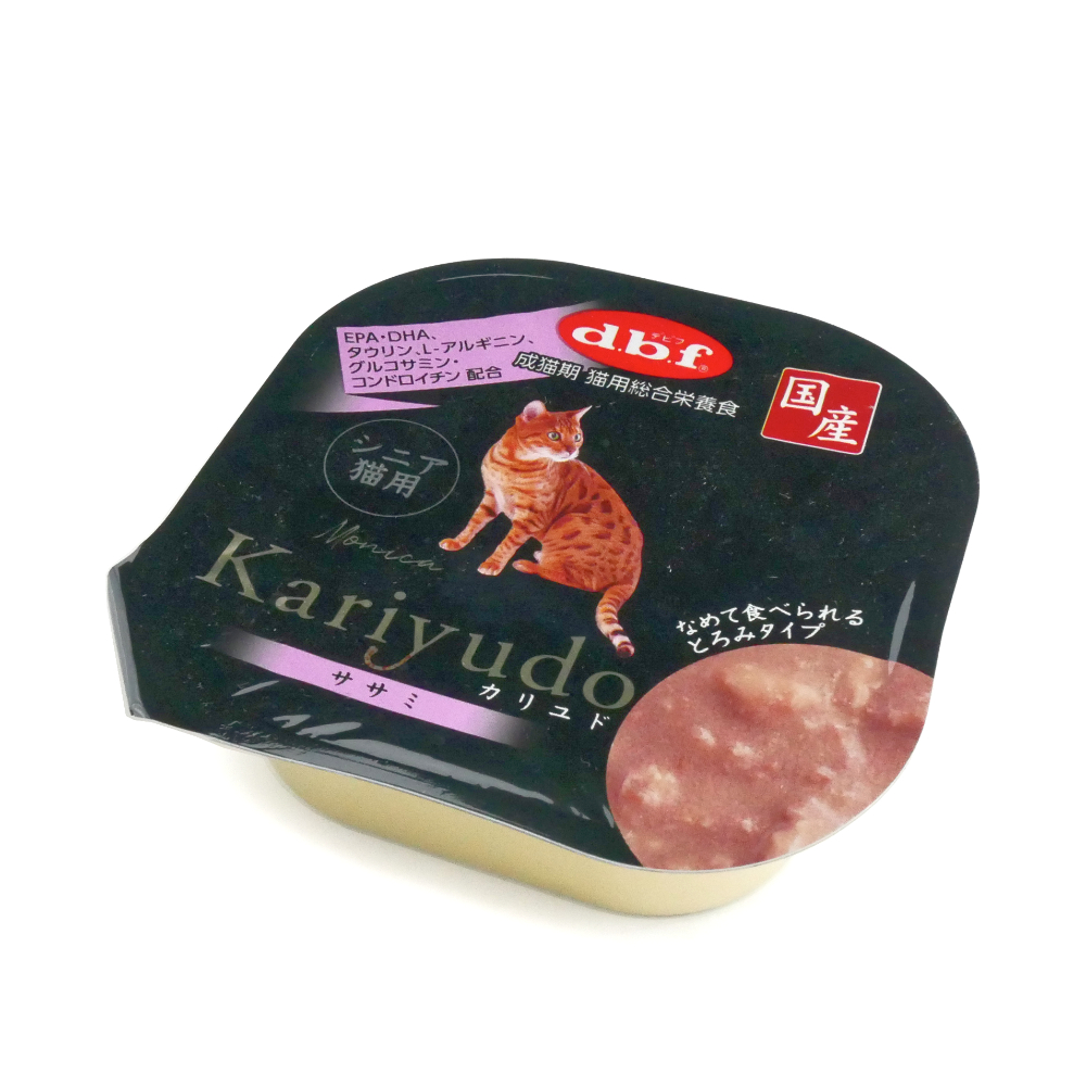 d.b.f.　Ｋａｒｉｙｕｄｏ（カリユド）　シニア猫　ササミ