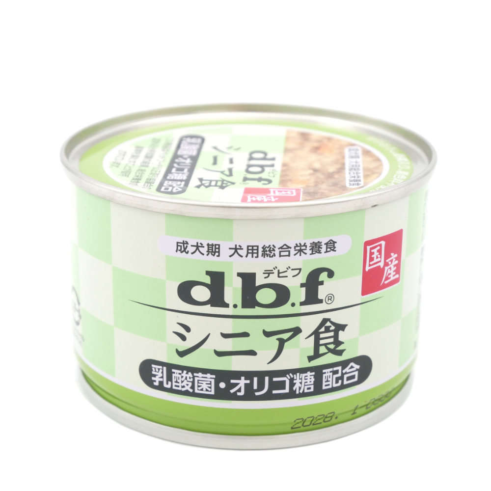 d.b.f.　シニア食　 乳酸菌・オリゴ糖配合　１５０ｇ