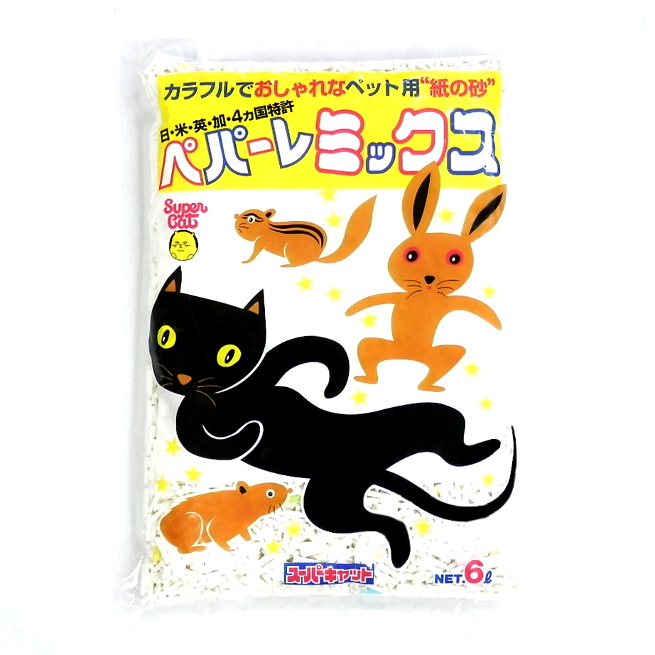 スーパーキャット　ペパーレミックス　６Ｌ