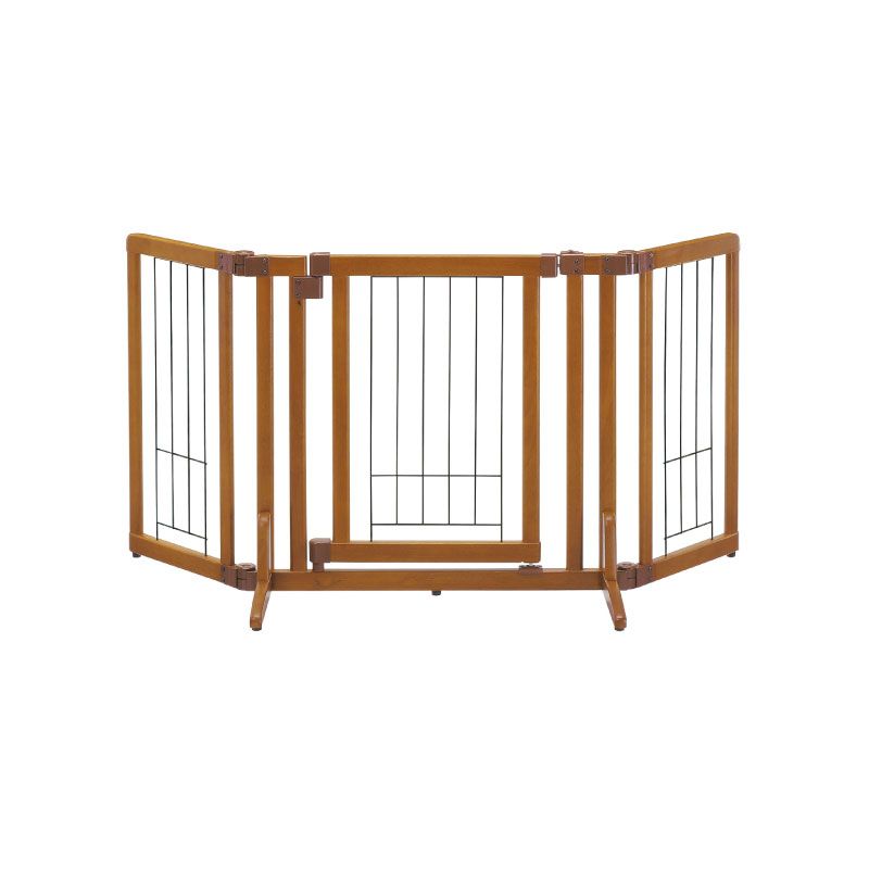 リッチェル　木製おくだけ　ドア付ゲート