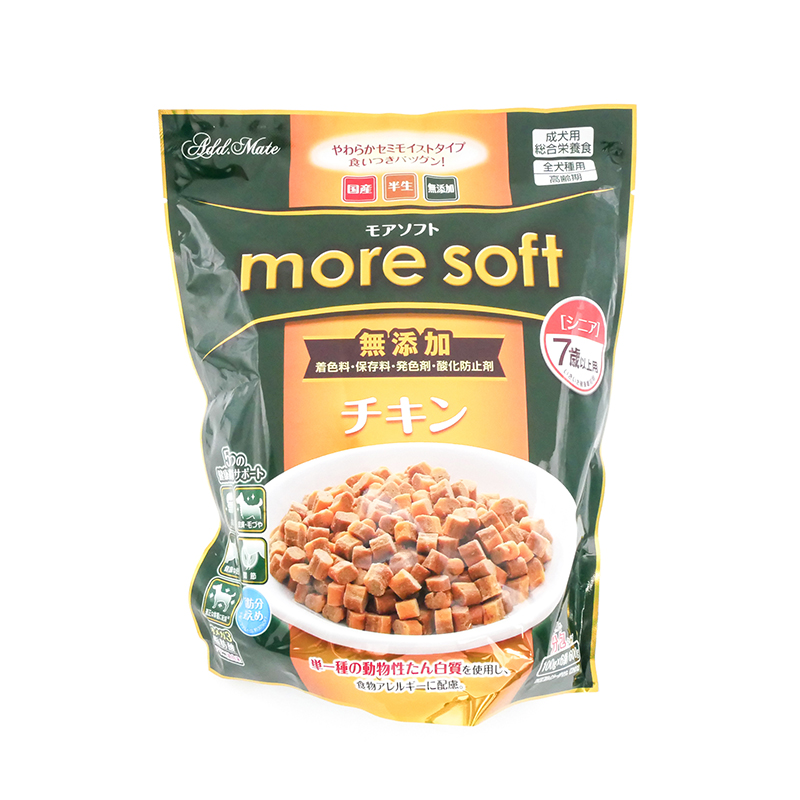 アドメイト　ｍｏｒｅ　ｓｏｆｔ　無添加チキン　シニア