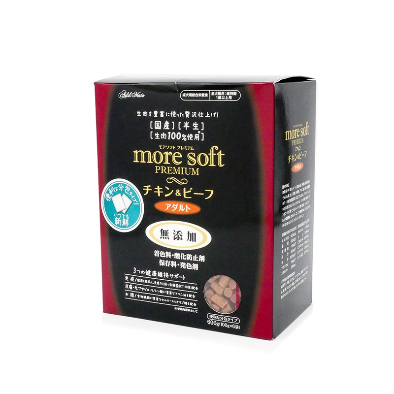 アドメイト　ｍｏｒｅ　ｓｏｆｔ　プレミアム　チキン＆ビーフ　アダルト