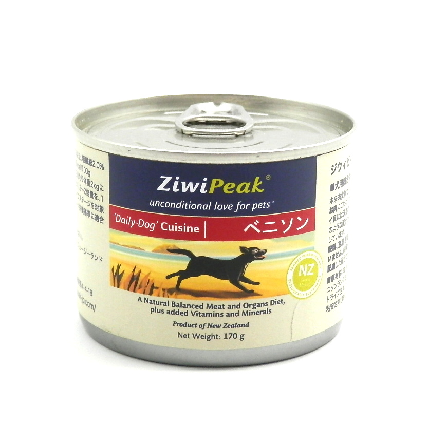Ｚｉｗｉ Ｐｅａｋ　　ドッグ缶　ベニソン　