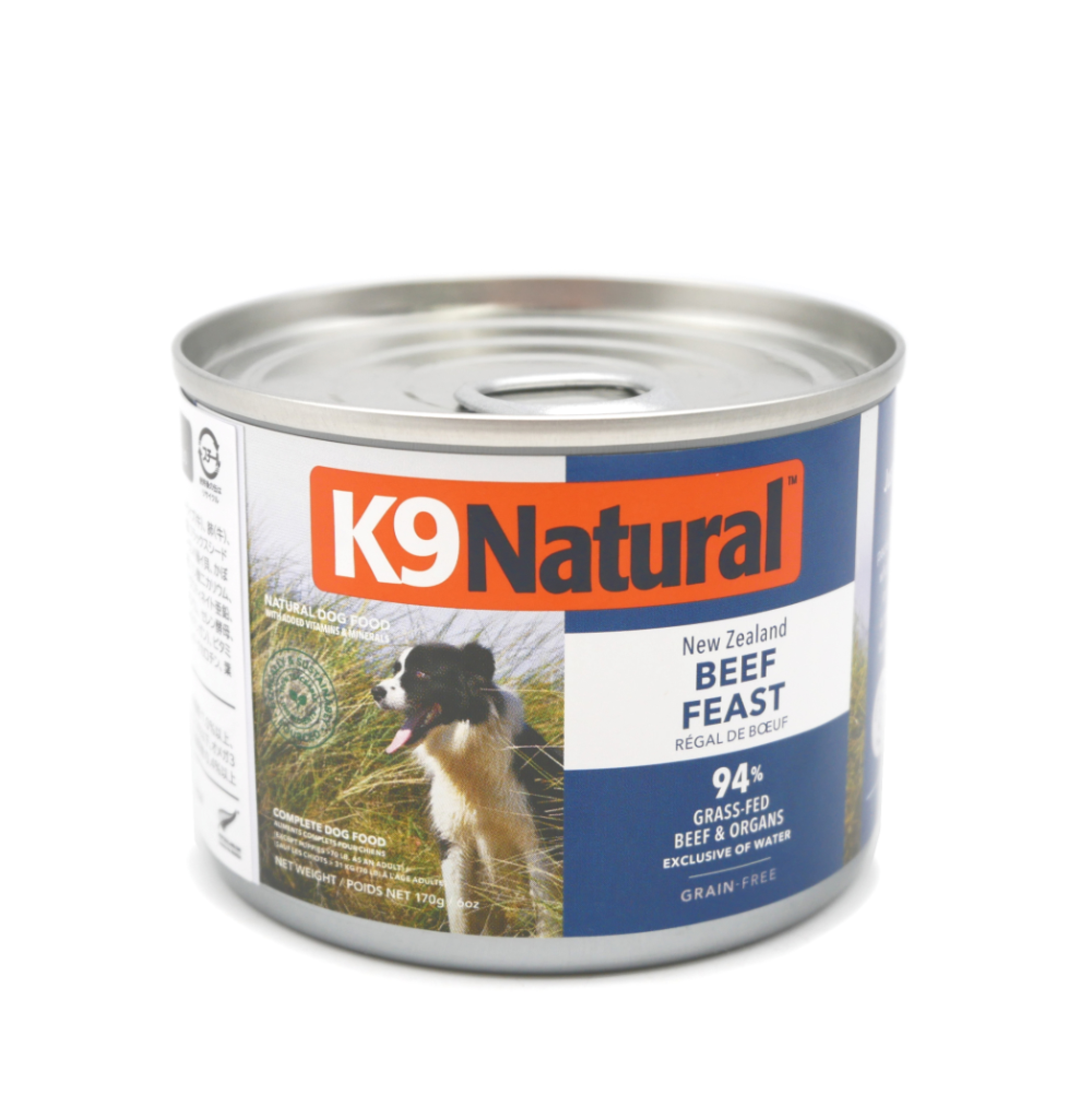 Ｋ９Ｎａｔｕｒａｌ　ドッグ缶　ビーフ　１７０ｇ