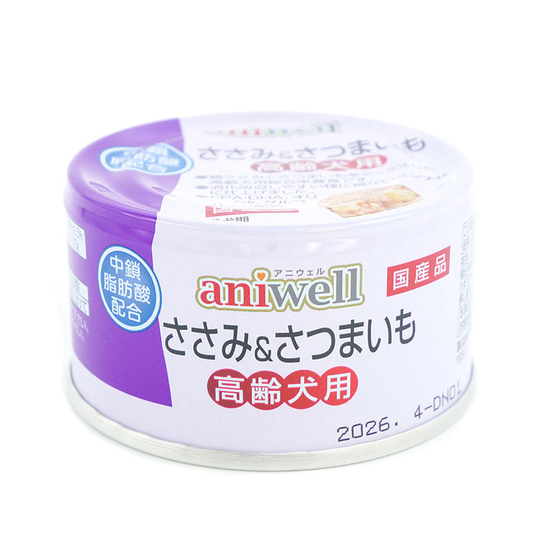 d.b.f.アニウェル　ササミ＆サツマイモ　高齢犬用