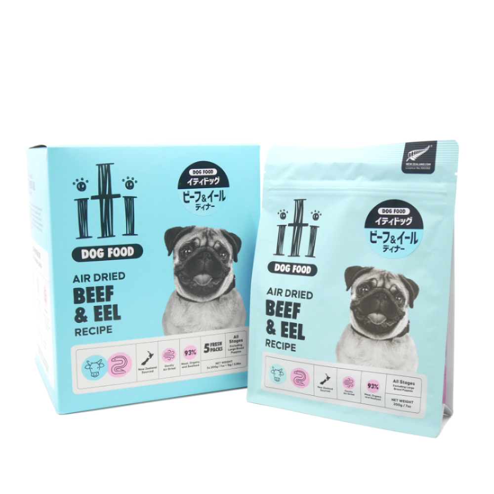 スリーイレブン　ｉｔｉ　Ｄｏｇ　ビーフ＆イール　ディナー