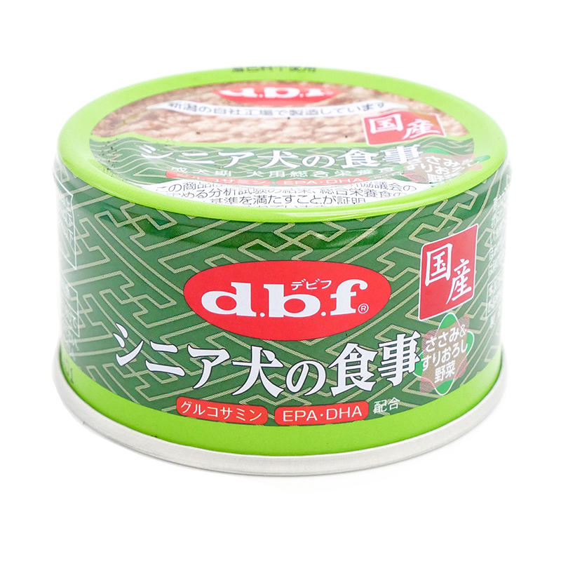 d.b.f.　シニア犬の食事　ササミ＆スリオロシ野菜