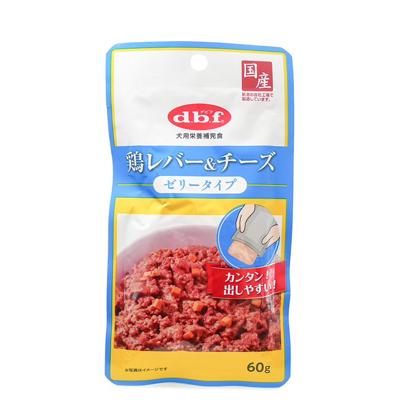 d.b.f. 　鶏レバー＆チーズ　ゼリータイプ